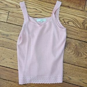 Loft knit sleeveless
